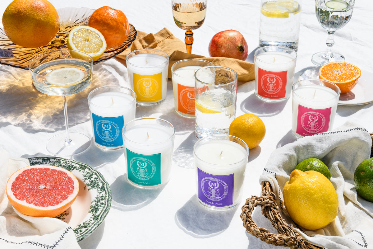 Summer Candles and Cocktails Mizensir Parfums